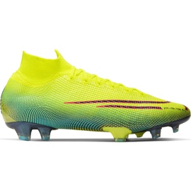 Calzado de fútbol Nike Mercurial Superfly 7 Elite Mds Fg BQ5469 703 multicolor amarillo