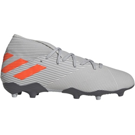 Zapatillas de fútbol Adidas Nemeziz 19.3 Fg grises EF8287