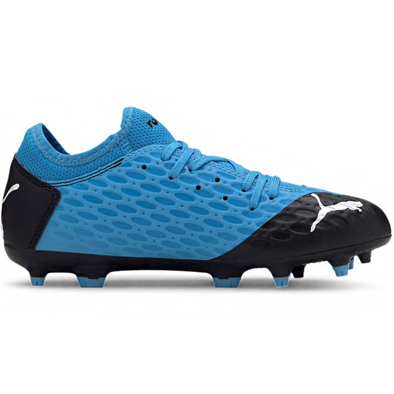 Botas de fútbol Puma Future 5.4 Fg Ag Junior 105810 01 azul marino azul