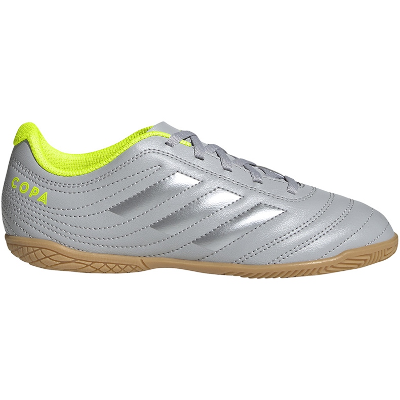 Botas de fútbol adidas Copa 20.4 In Jr EF8354 gris plata