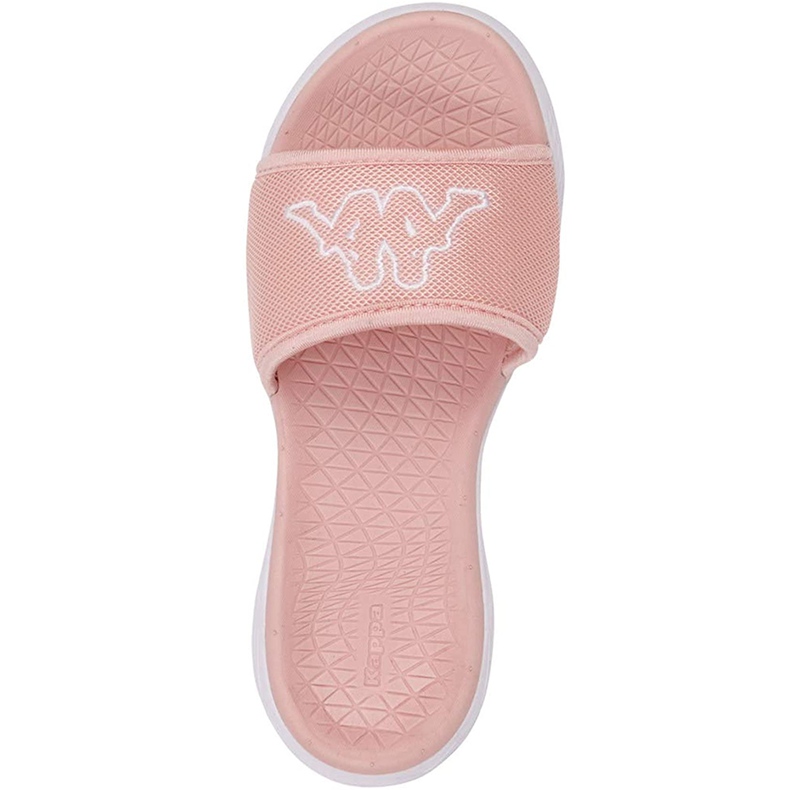 Zapatillas de mujer Kappa Colleras rosa y blanco 242816 2110 rosado