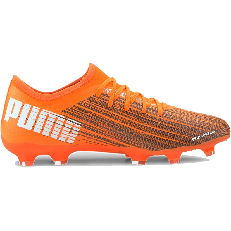 Botas de fútbol Puma Ultra 3.1 Fg Ag 106086 01 naranja naranja