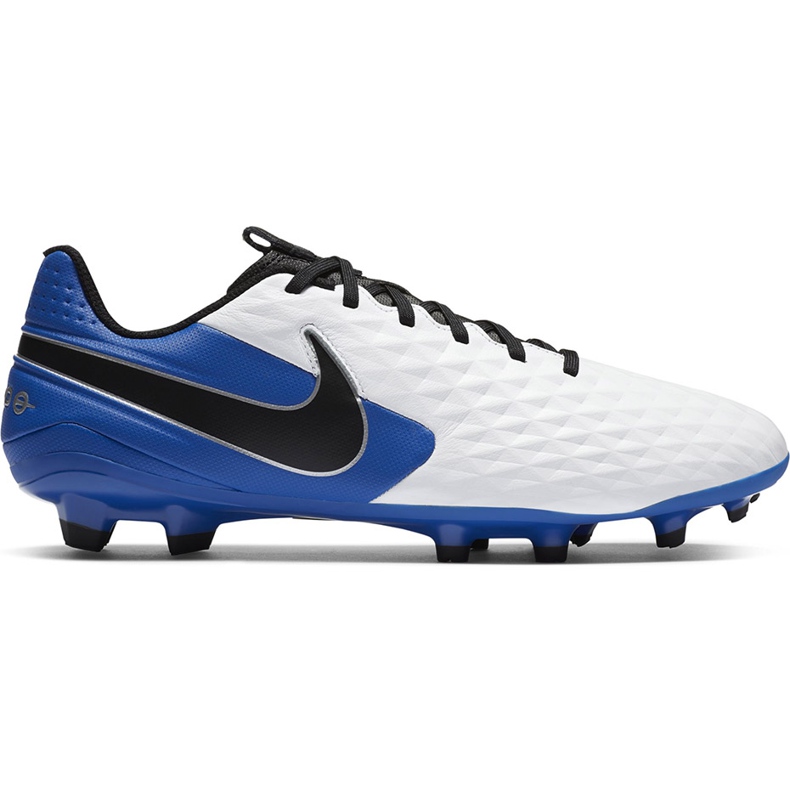 Zapatillas de fútbol Nike Tiempo Legend 8 Academy FG / MG AT5292 104 blanco