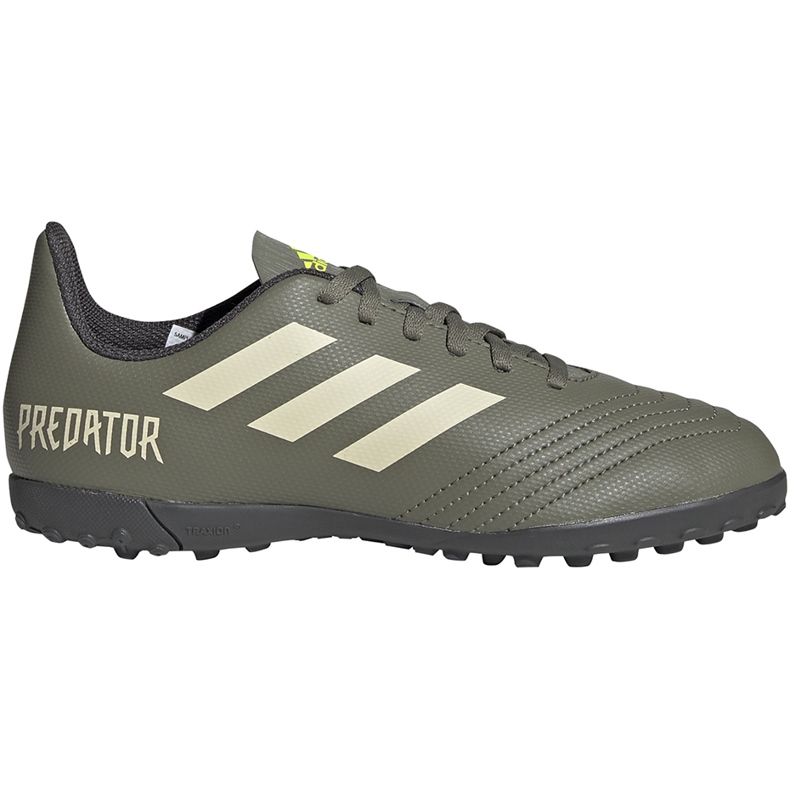 Botas de fútbol adidas Predator 19.4 Tf Jr EF8222 multicolor verde