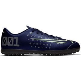 Calzado de fútbol Nike Mercurial Vapor 13 Club Mds Tf CJ1305 401 azul marino azul marino