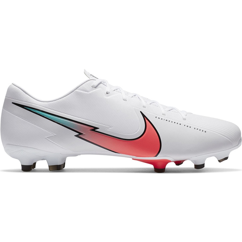 Calzado de fútbol Nike Mercurial Vapor 13 Academy FG / MG AT5269 163 blanco blanco