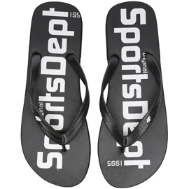 Pantuflas 4F para hombre deep black H4L20 KLM006 20S negro