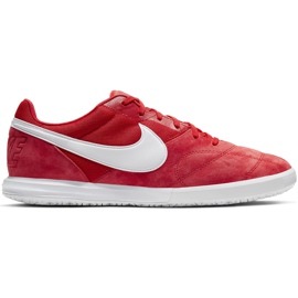 Zapatillas de fútbol Nike Premier Ii Sala Ic rojas AV3153 611 negro rojo