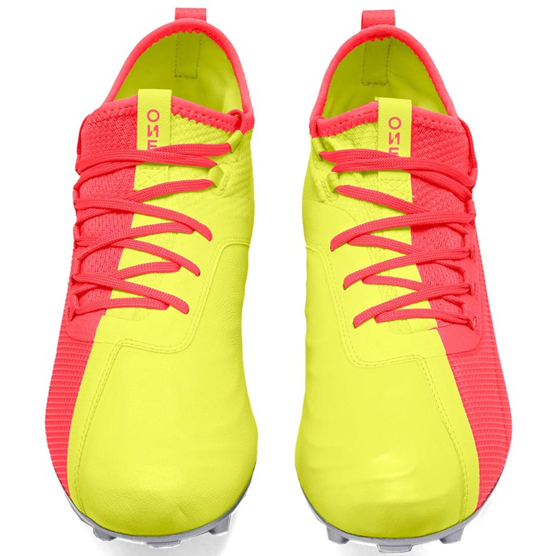 Botas de fútbol Puma One 20.2 Osg Fg Ag 105959 01 amarillo amarillo