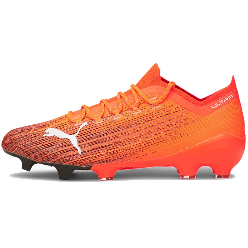 Botas de fútbol Puma Ultra 1.1 Fg Ag 106044 01 naranja naranja