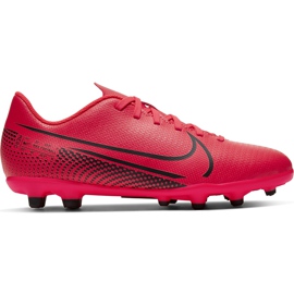 Zapatillas de fútbol Nike Mercurial Vapor 13 Club FG / MG Junior AT8161 606 multicolor rojo