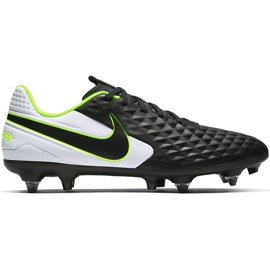 Zapatillas de fútbol Nike Tiempo Legend 8 Academy Sg Pro Ac AT6014 007 negro negro