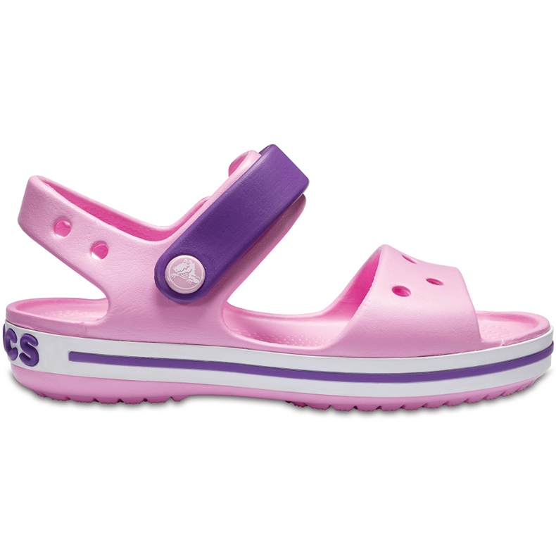 Sandalias Crocs para niños Crocband Sandal Niños, light pink-purple 12856 6AI rosado