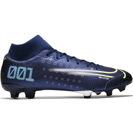 Calzado de fútbol Nike Mercurial Superfly 7 Academy Mds FG / MG BQ5427 401 azul azul