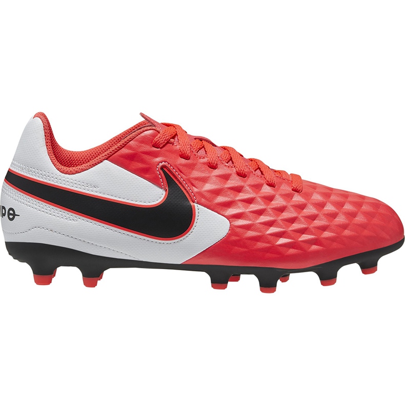 Zapatillas de fútbol Nike Tiempo Legend 8 Academy FG / MG Junior AT5732 606 rojo rojo
