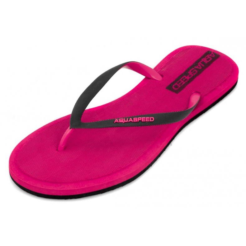Zapatilla piscina mujer Aqua-speed Genoa rosa col.03 negro rosado