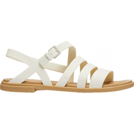 Sandalias Crocs Mujer Tulum Sandal W Pearl 206107 1CQ blanco