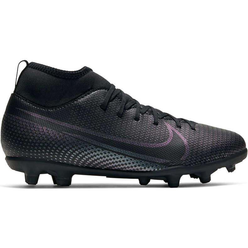 Zapatos de fútbol Nike Mercurial Superfly 7 Club FG / MG Junior AT8150 010 multicolor negro