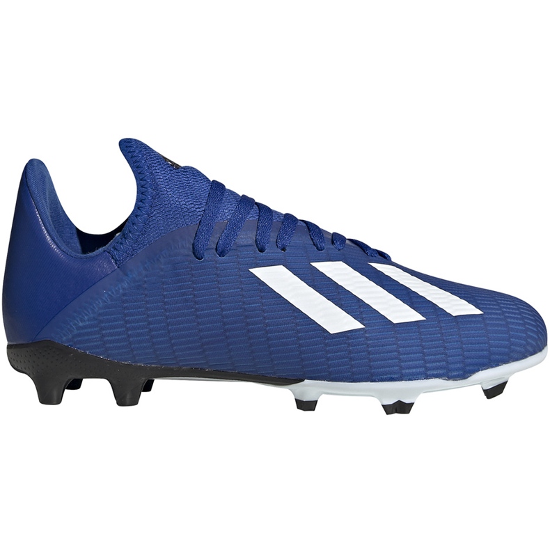 Botas de fútbol adidas X 19.3 Fg Junior EG7152 azul azul