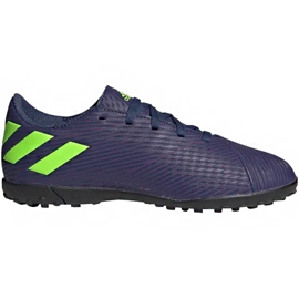 Botas de fútbol adidas Nemeziz Messi 19.4 Tf EF1805 azul marino azul marino