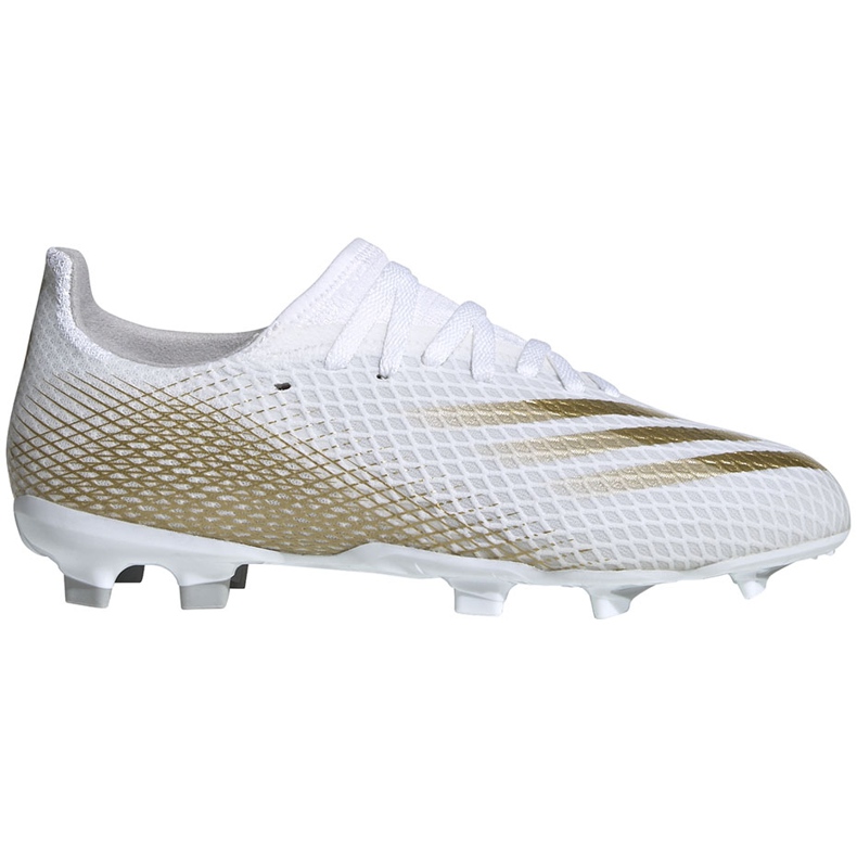 Botas de fútbol adidas X GHOSTED.3 Fg Junior EG8210 blanco blanco