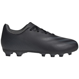 Botas de fútbol Adidas X Ghosted.4 FxG Junior FW3546 negro negro