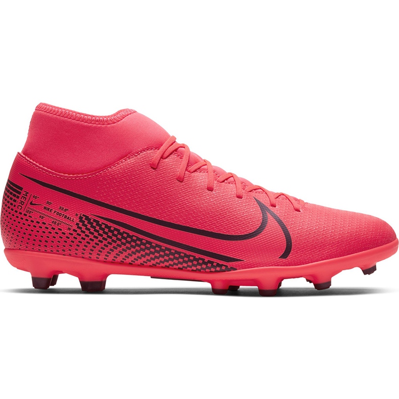 Zapatos de fútbol Nike Mercurial Superfly 7 Club FG / MG AT7949 606 rojo rojo
