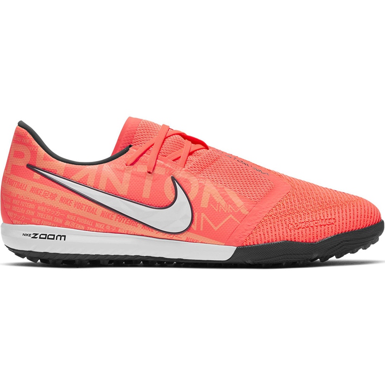 Calzado de fútbol Nike Zoom Phantom Venom Pro Tf BQ7497 810 rosado naranja