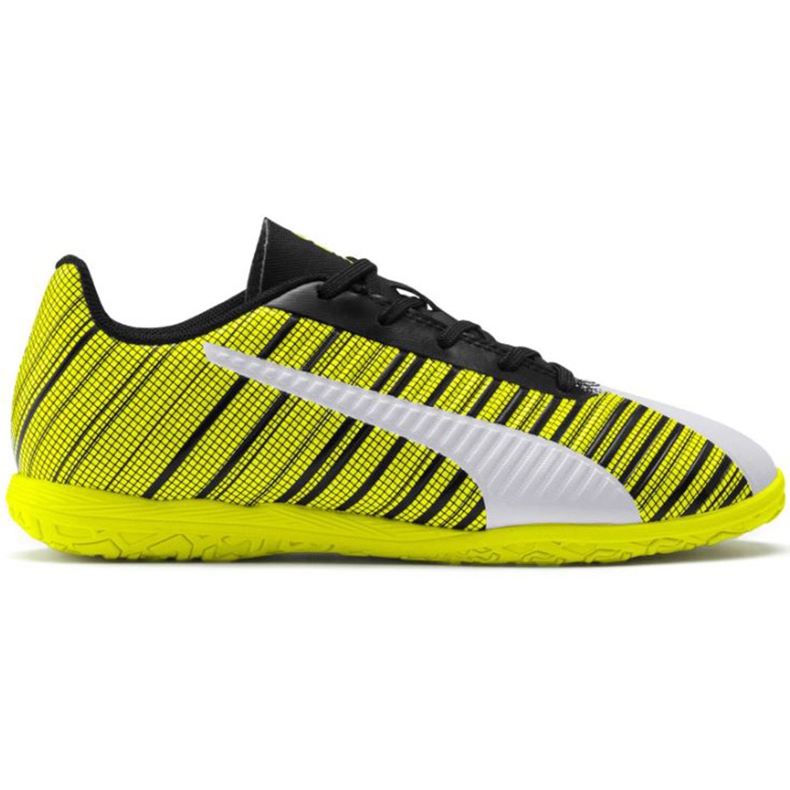 Botas de fútbol Puma One 5.4 It Junior amarillo-blanco-negro 105664 04 multicolor