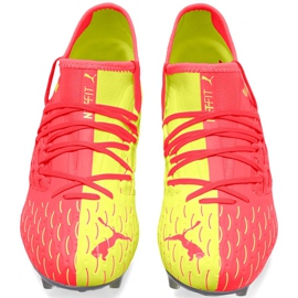 Botas de fútbol Puma Future 5.3 Netfit Osg Fg Ag 105936 01 naranja