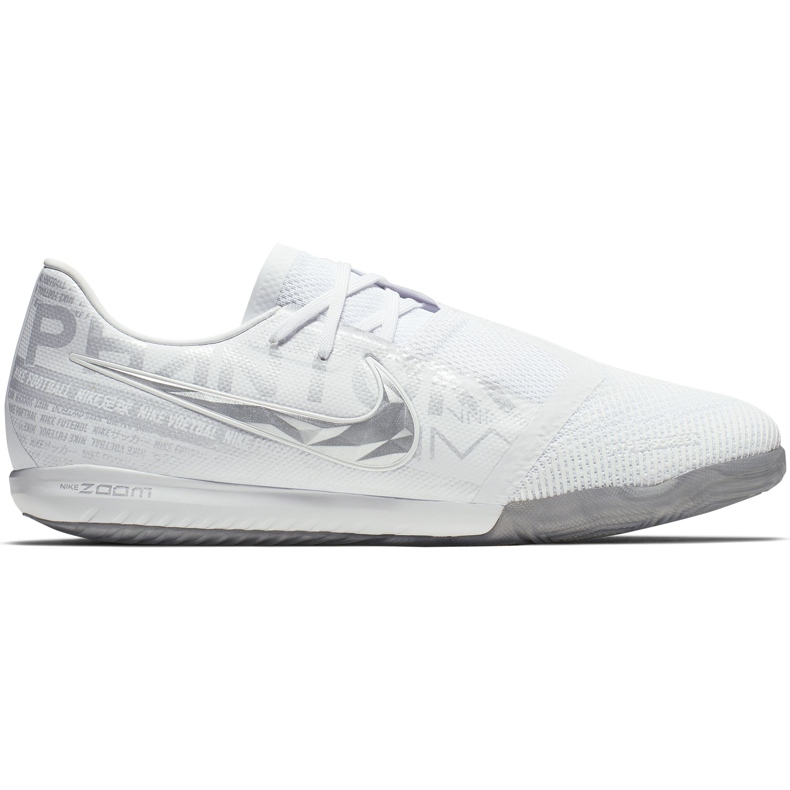 Zapatos de fútbol Nike Zoom Phantom Venom Pro Ic BQ7496 100 blanco blanco