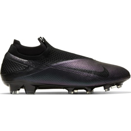 Zapatos de fútbol Nike Phantom Vsn 2 Elite Df Fg CD4161 010 púrpura negro