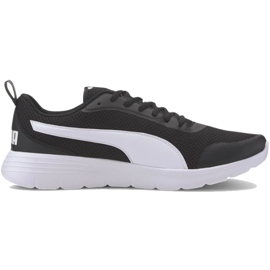 Zapatillas de hombres Puma Flex Renew negras y blancas 371120 02 negro