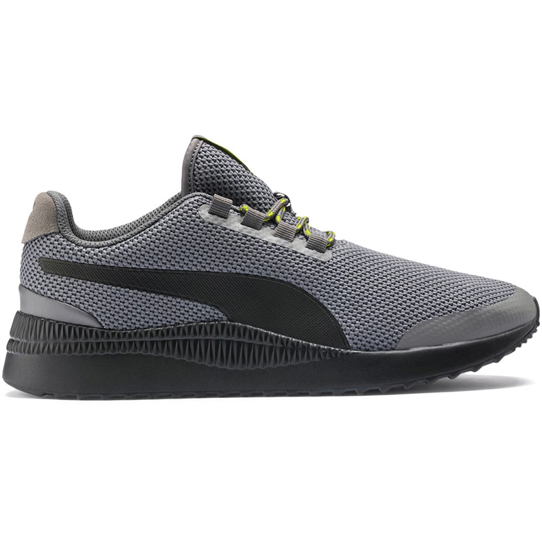 Zapatillas de hombre Puma Pacer Next Fs Knit 2.0 gris 370507 02