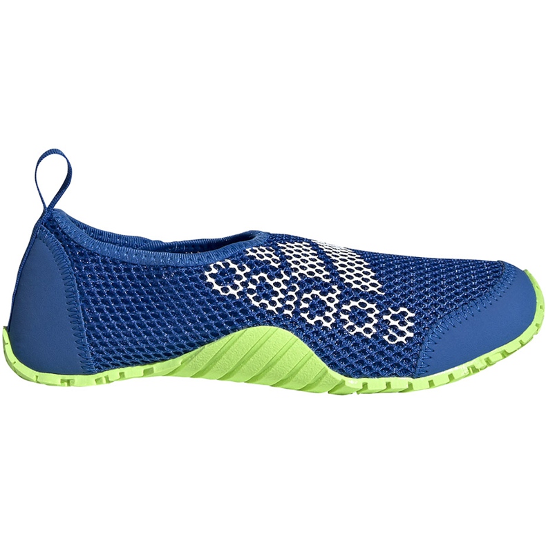Zapatillas de agua para niños adidas Kurobe K azul-lima EF2239