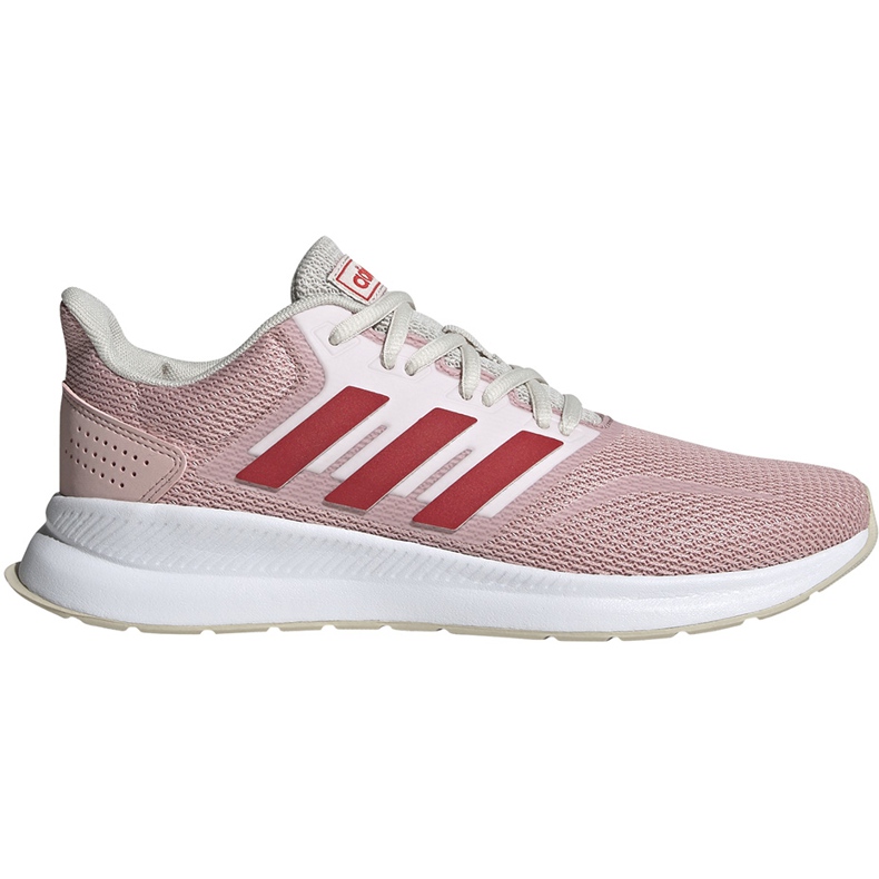 Zapatillas adidas Runfalcon mujer rojo-rosa EG8630 rosado