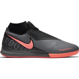 Zapatillas de fútbol Nike Phantom Vsn Academy Df Ic AO3267 080 negro azul