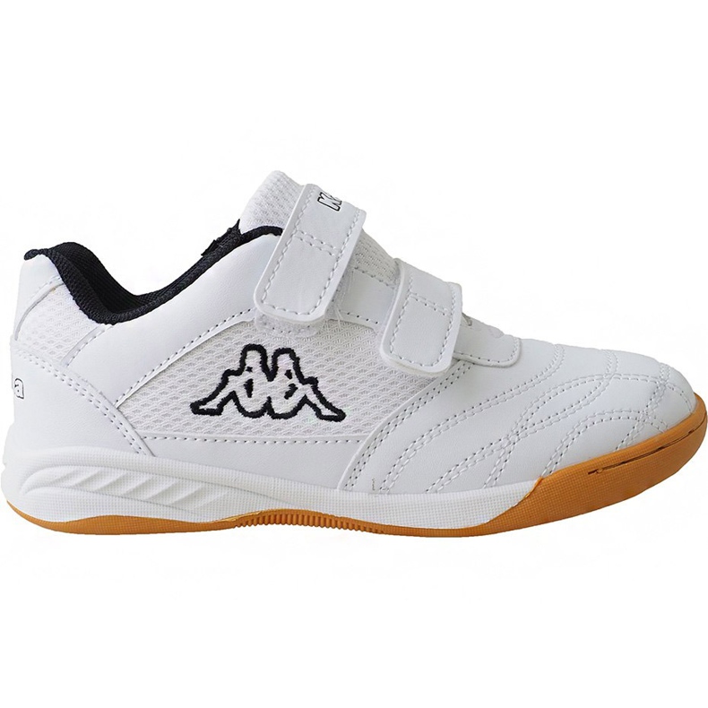 Zapatos infantiles Kappa Kickoff T blanco y negro 260509T 1011
