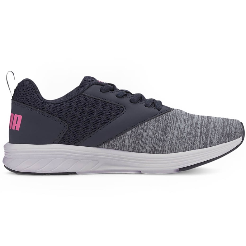 Zapatillas de niños Puma Nrgy Comet azul marino-gris 190675 20