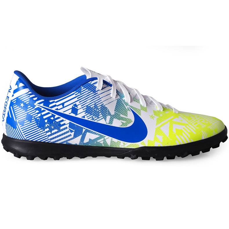 Calzado de fútbol Nike Mercurial Vapor 13 Club Njr Tf AT8000 104 blanco multicolor