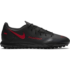 Zapatillas de fútbol Nike Phantom Gt Club Tf CK8469 060 negro negro