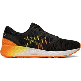 Zapatillas de hombre Asics Roadhawk Ff 2 negro y naranja 1011A136 005
