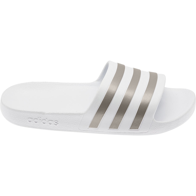 Zapatillas Adidas Adilette Aqua blancas EF1730 blanco gris