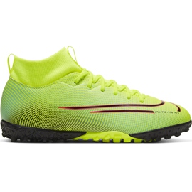 Calzado de fútbol Nike Mercurial Superfly 7 Academy Mds Tf Junior BQ5407 703 amarillo multicolor