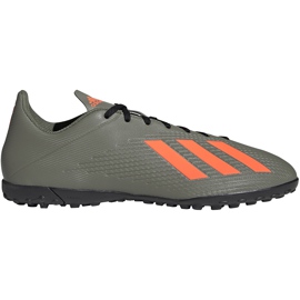 Verde Zapatos de fútbol adidas X 19.4 Tf EF8370 gris