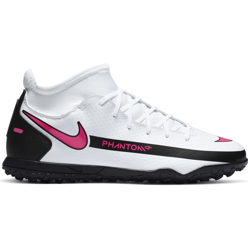 Calzado de fútbol Nike Phantom Gt Club Df Tf Junior CW6729 160 blanco blanco