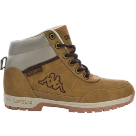 Zapatos para niños Kappa Bright Mid T, marrón claro 260239T 4141