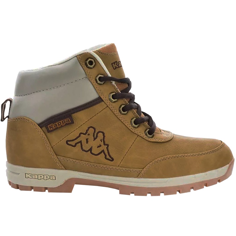 Zapatos para niños Kappa Bright Mid T, marrón claro 260239T 4141