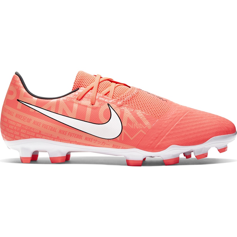 Calzado de fútbol Nike Phantom Venom Academy Fg AO0566 810 multicolor naranja