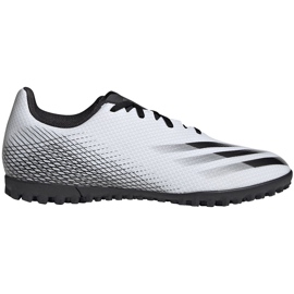 Botas de fútbol adidas X GHOSTED.4 Tf FW6789 blanco blanco